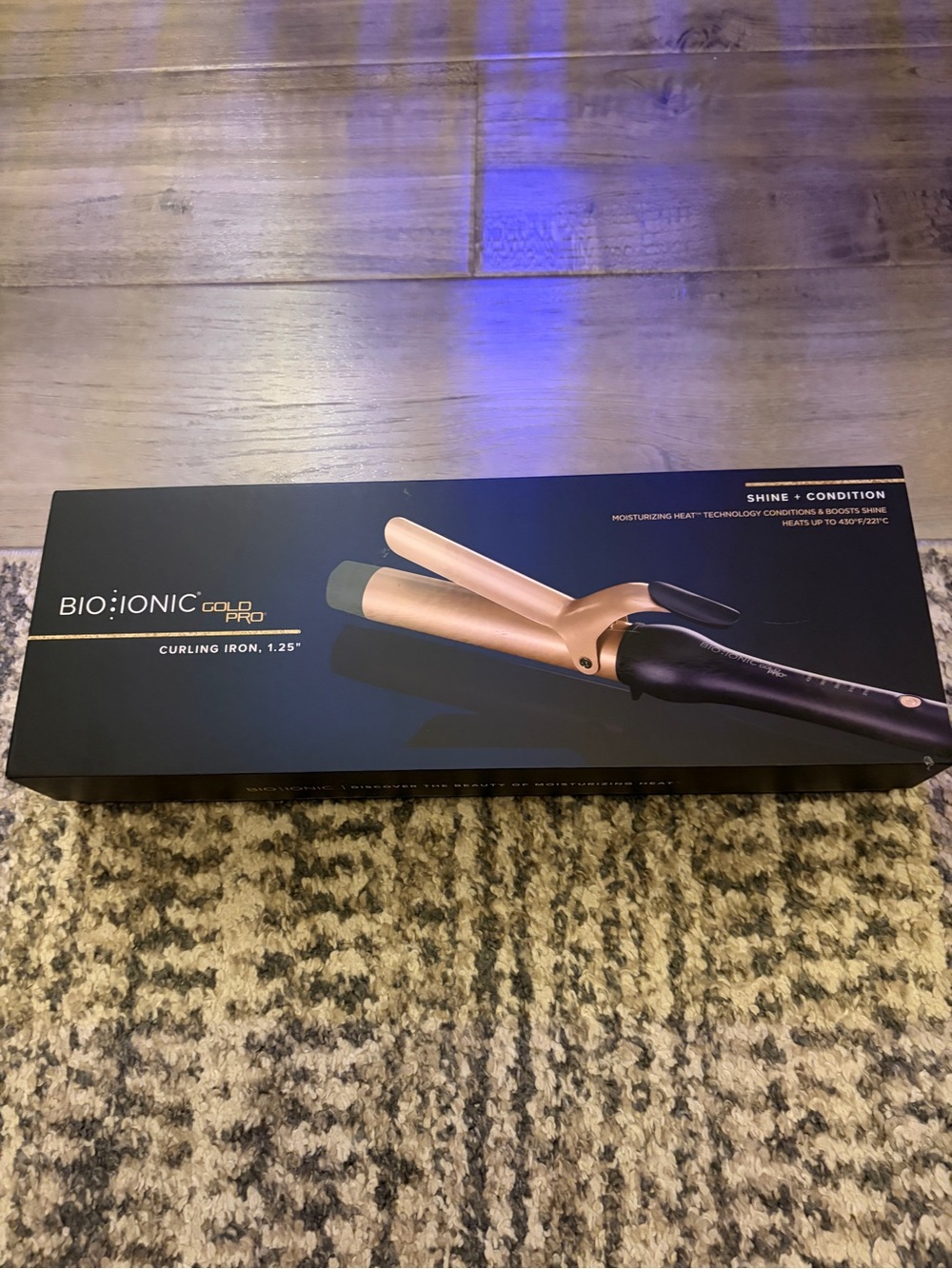 Bio Ionic GoldPro 1.25” Curling Iron